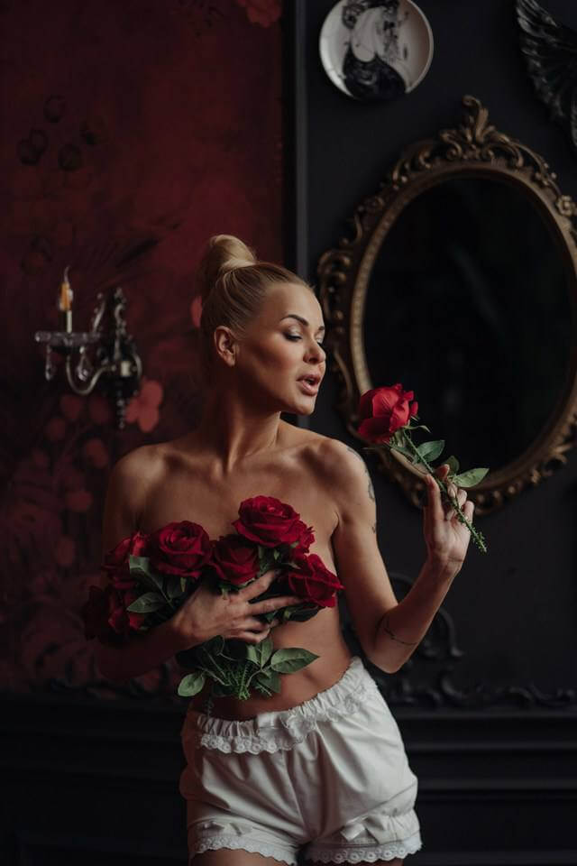 Макияж для Ню фотосъёмки после 40 лет (13)
